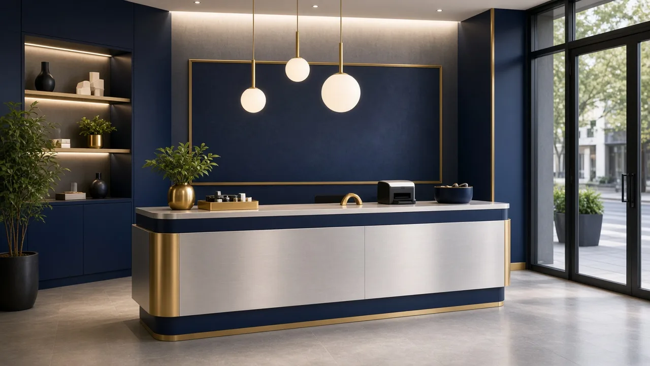 A storefront desk prepared for the daily work described in Where AI Actually Moves Work in a Small Business